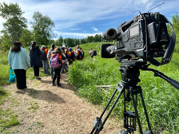 A field trip to Bunchberry Meadows, southwest of Edmonton