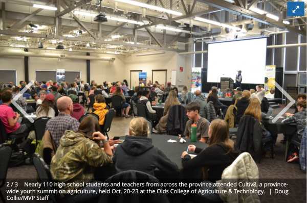 High school agriculture conference attracts nearly 110 people to Olds College
