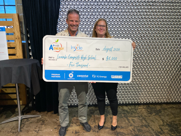 Lacombe High School gets $5,000 grant for energy education