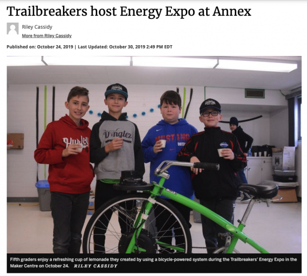 Trailbreakers host Energy Expo at Annex